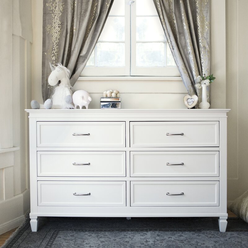 Million Dollar Baby Classic Darlington 6 Drawer Double Dresser