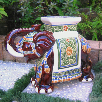 Beverie Ceramic Garden Stool