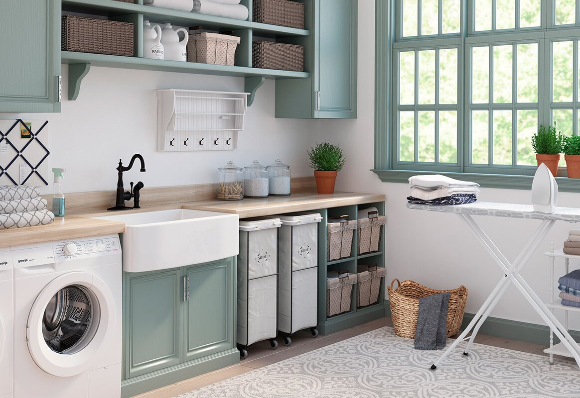 Traditional Laundry Room Design Photo by Joss & Main