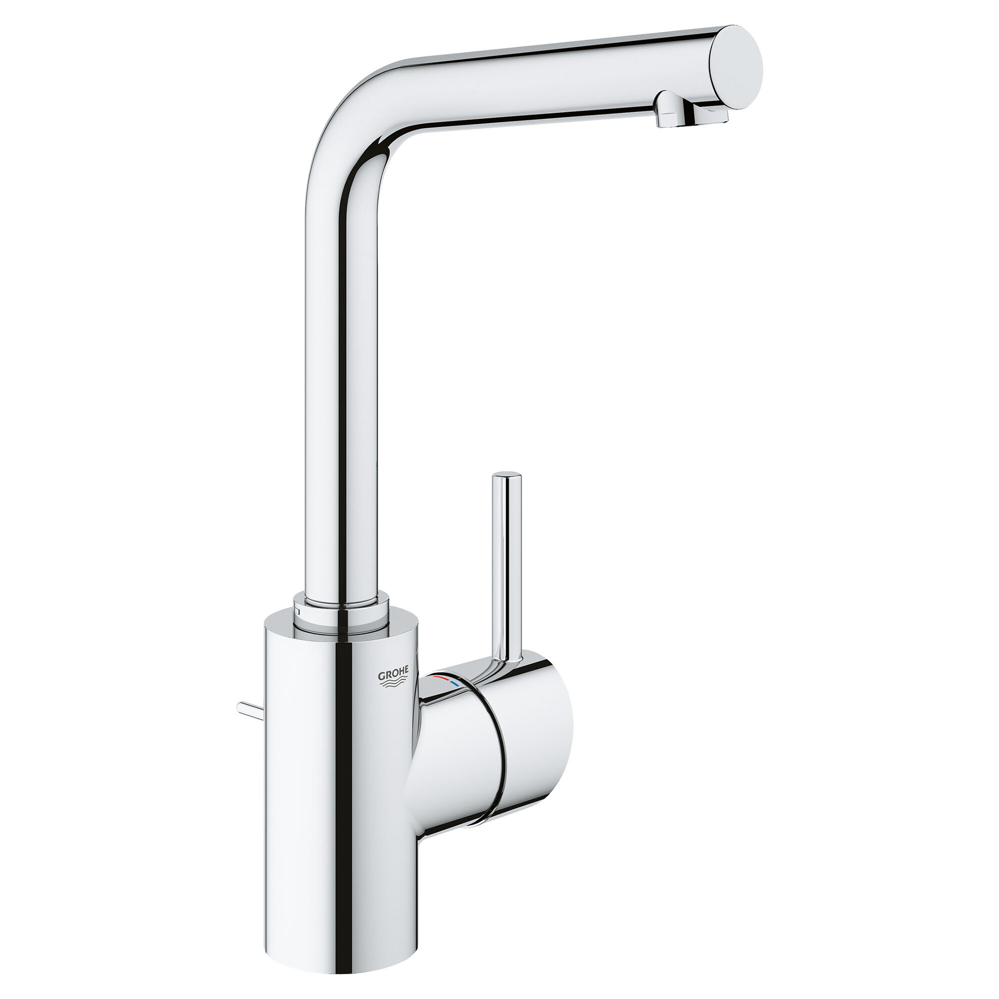 Grohe Concetto Single Hole Bathroom Faucet With Drain Assembly Reviews Wayfair
