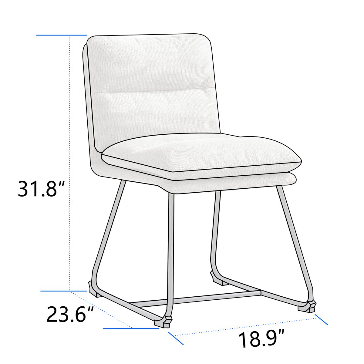 Steelside™ Jed Side Chair & Reviews | Wayfair