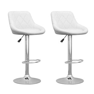Go to store & view more images CorLiving Adjustable Height Swivel Bar Stool (Set of 2)