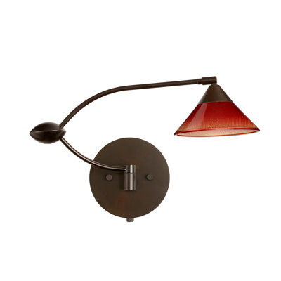 Kona Swing Arm Lamp Besa Lighting Finish Bronze