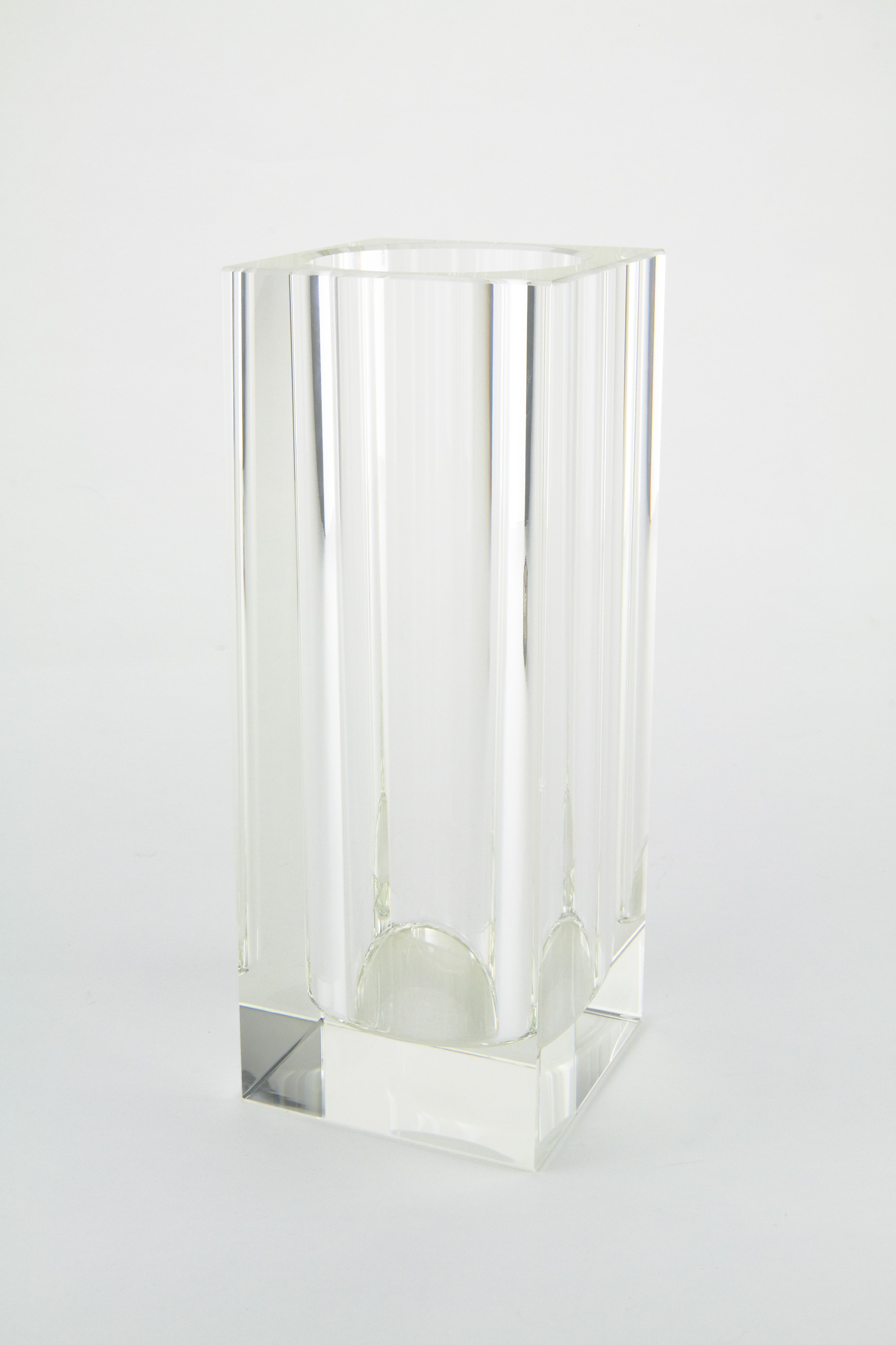 larios tall crystal table vase