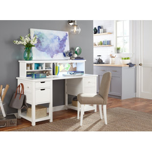 Go to store & view more images Highland Dunes Lesli 3 Piece Desk Office Suite