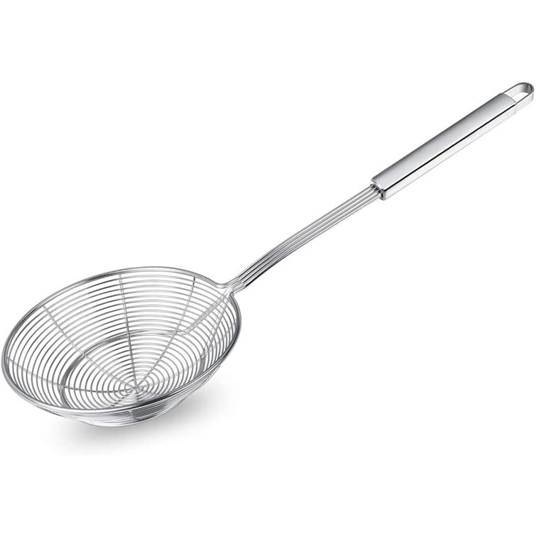 Stainless Steel Ladle Spoon Skimmer Strainer Hotpot Cooking Tool 45.5cm 