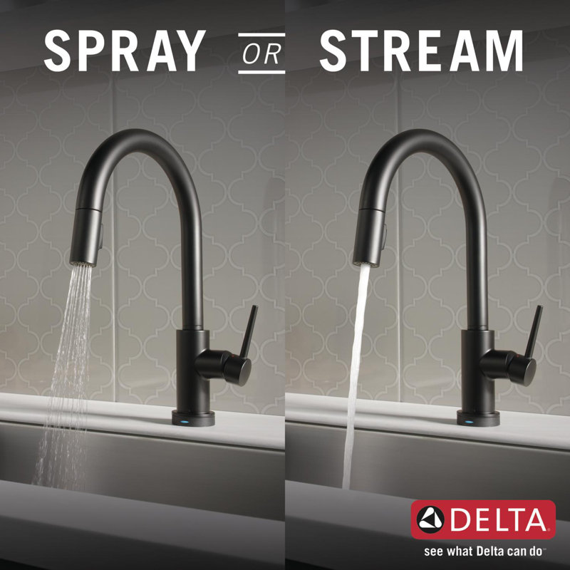UK High-arc 360° Swivel LED Kitchen Sink Mixer Tap Steam Deck Mounted One Handle
