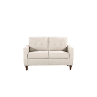 Duralee Furniture Carmel 60 Recessed Arm Loveseat