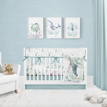floral cot bedding set