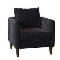 black statement chair