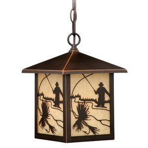 Pittview 1-Light Outdoor Hanging Lantern