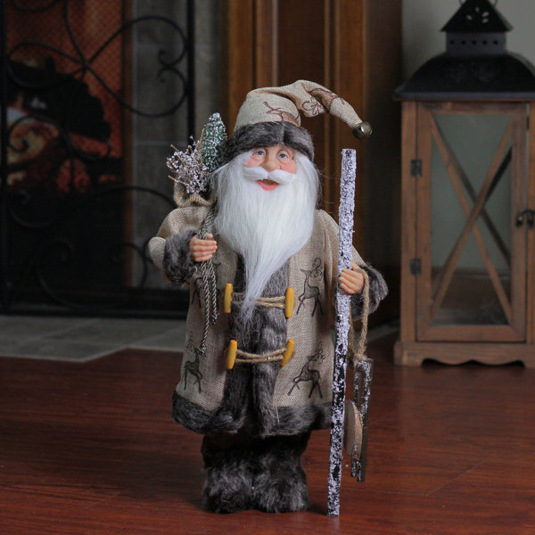 Rustic Santa Claus Wayfair