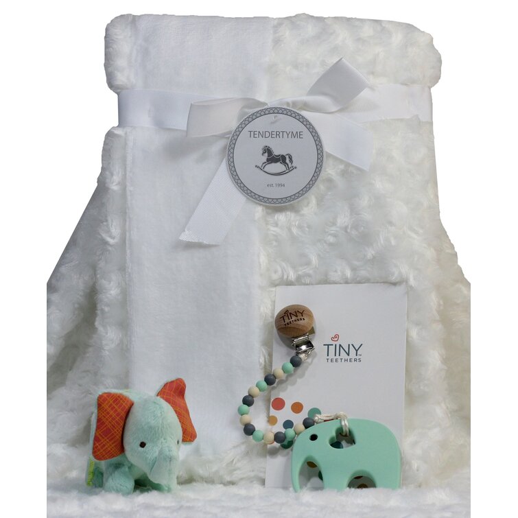 Personalized Baby Blanket Pillow Case One-Z  Bib 5Pcs.Gift Set Free Shipping USA 