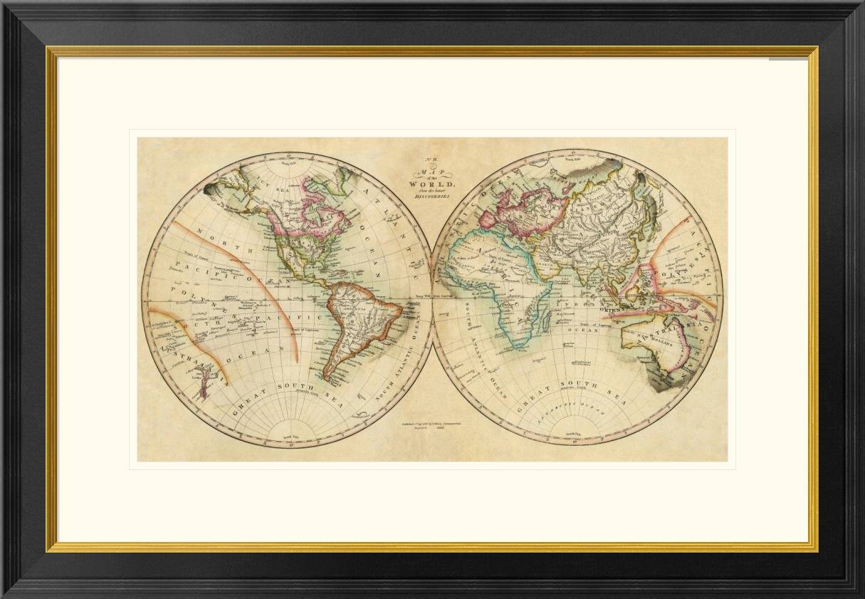 Global Gallery John Melish - Picture Frame Graphic Art | Wayfair