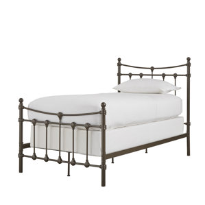 White Metal Bed Frames metal beds you'll love | wayfair White Metal Bed Frames metal beds you'll love | wayfair