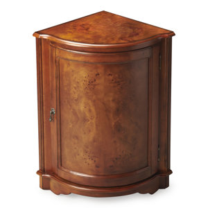 Black Mesa Corner Accent Cabinet