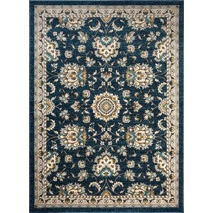 Duanesburg Navy Area Rug