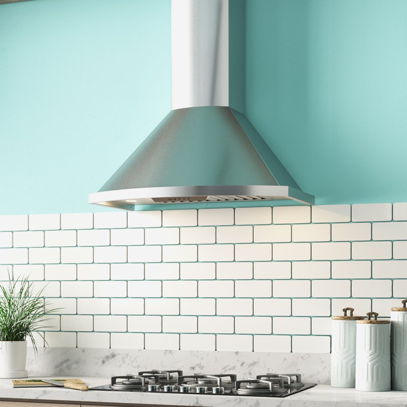 Akdy 30 343 Cfm Convertible Wall Mount Range Hood Reviews Wayfair