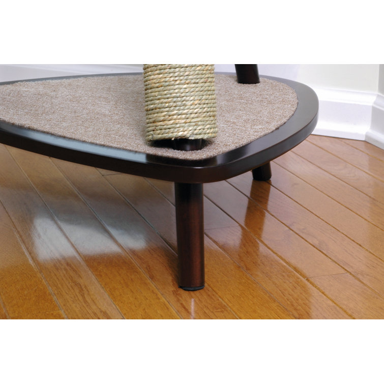 sphere scratch post cat tree