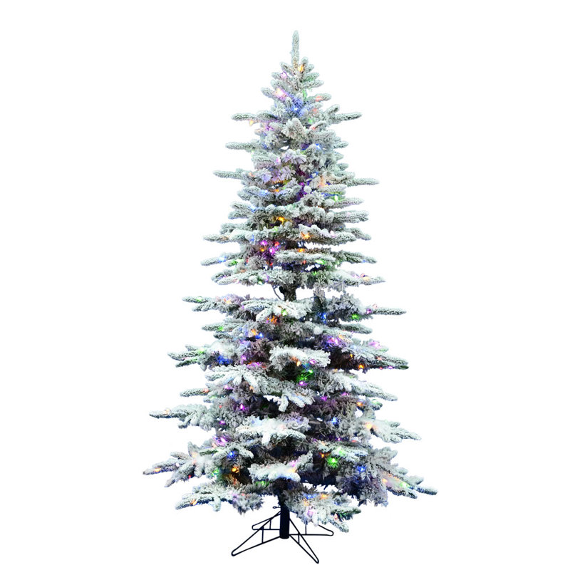 6ft white christmas tree with lights