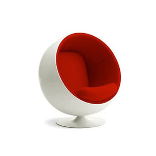Kaplan Swivel Balloon Chair by Orren Ellis Amazing