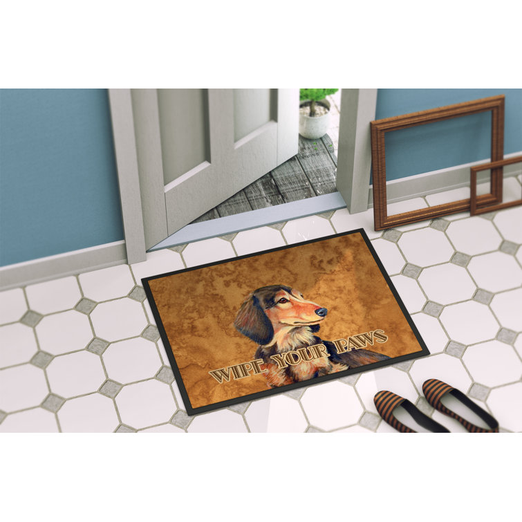 dachshund floor mat