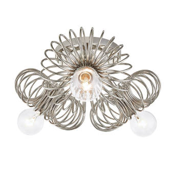 Mercer41 Chico 4 Light 11 75 Unique Statement Square Semi Flush Mount Reviews Wayfair
