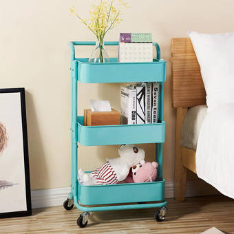 Mind Reader Charm 4 Tier Utility Cart Reviews Wayfair