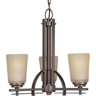 Go to store & view more images Arla 3-Light Shaded Chandelier by Red Barrel Studio