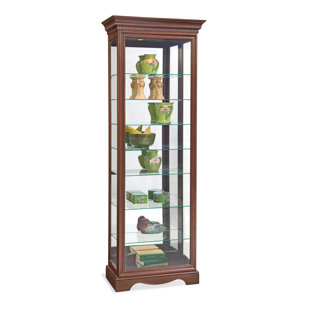 Go to store & view more images Philip Reinisch Co. Lighthouse Octave III Lighted Curio Cabinet