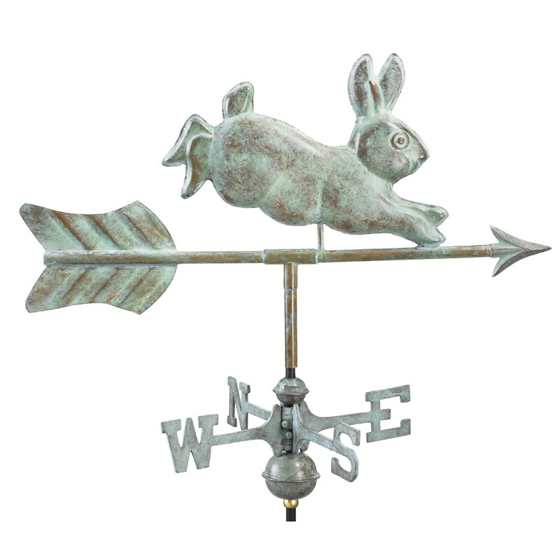Good Directions Cottage Rabbit Weathervane Reviews Wayfair