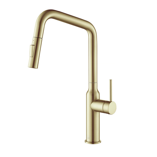 Moen Brass Construction Kitchen Faucet Wayfair Ca