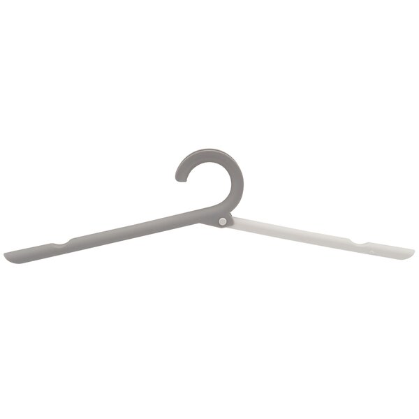 white clothes hangers