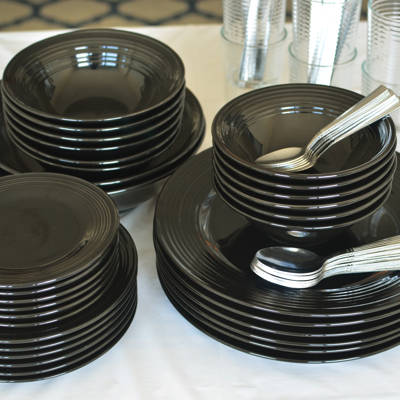 Winston Porter Jeppe Bloom 16 Piece Dinnerware Set Service For 4 Reviews Wayfair