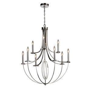 Danny 9-Light Candle-Style Chandelier