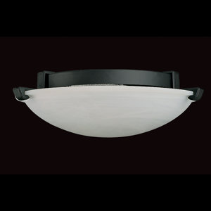 1-Light Bowl Ceiling Fan Light Kit