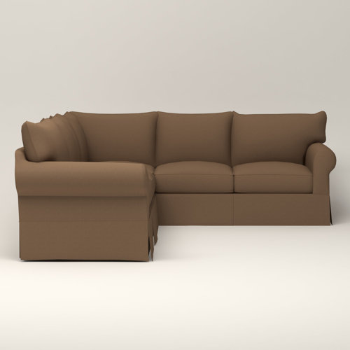 Birch Lane Jameson 119 Slipcovered U Shaped Sectional Reviews Wayfair
