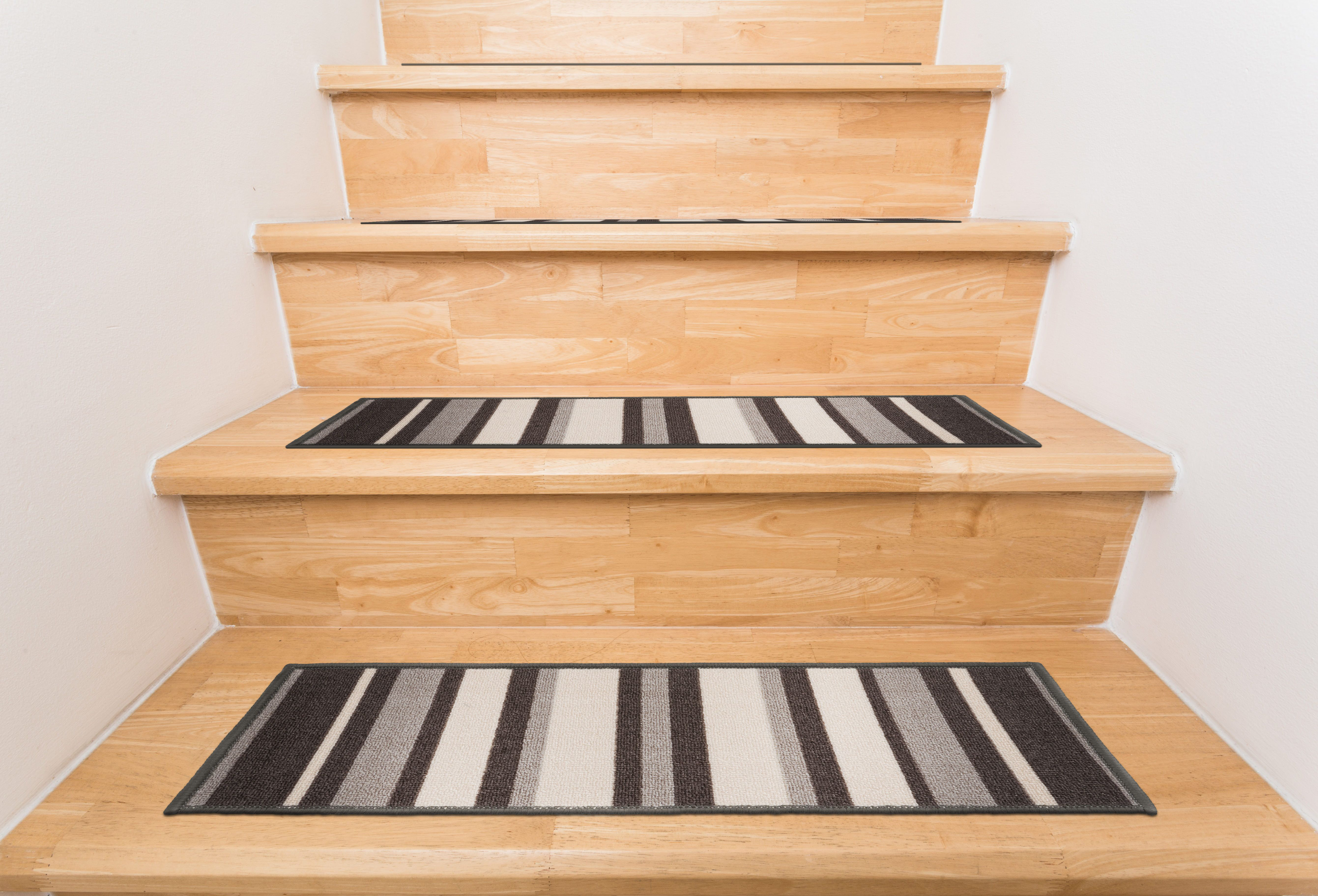 Wrought Studio Westmorland Gray Beige Stair Tread Wayfair
