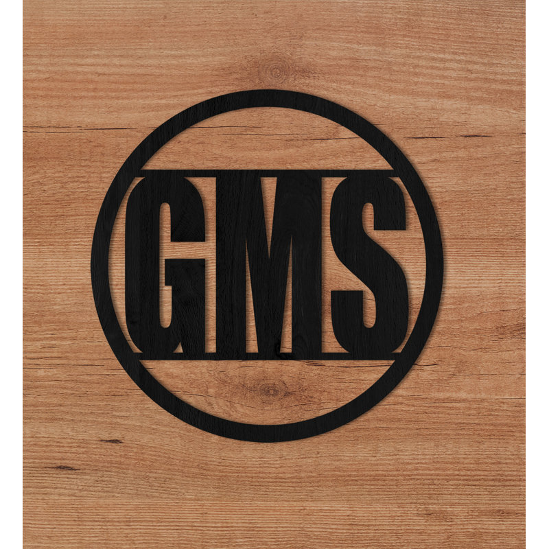 Click Wall Art Custom Modern Monogram Wall Decor Wayfair