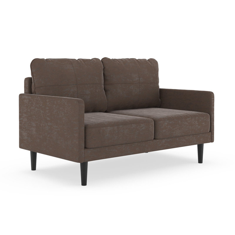Foundry Select Courtright Microsuede Loveseat Wayfair
