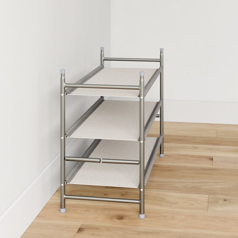 Free Standing Shoe Racks Home Kitchen Grey Neatfreak 05019 Pat072 003 Shoe Rack