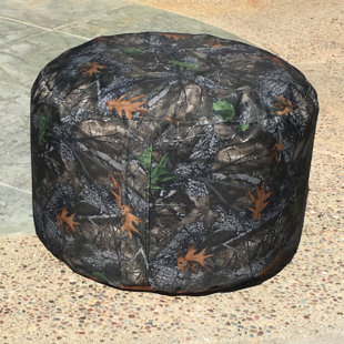 Go to store & view more images McDonald Camo Indoor/Outdoor Ottoman by Loon Peak
