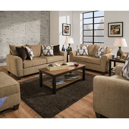 Winston Porter Amalfi Configurable Living Room Set & Reviews | Wayfair
