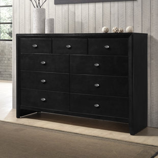 Go to store & view more images Roundhill Furniture Gloria 9 Drawer Dresser