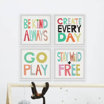 Isabelle Max Okeefe Excavator And Truck 3 Piece Framed Art Set Wayfair