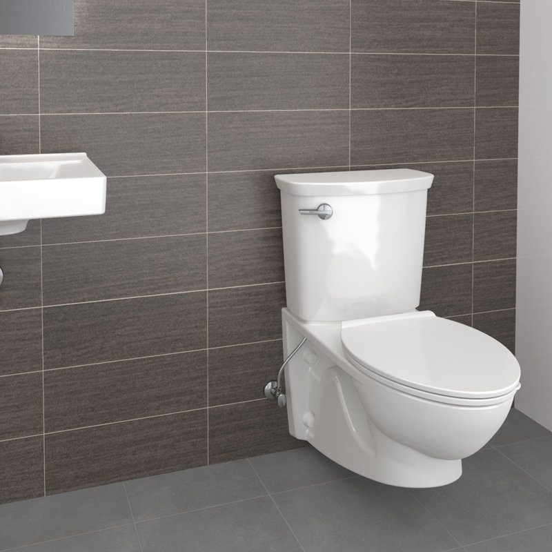 American Standard Glenwall 1 28 Gpf Water Efficient Elongated Wall Hung Toilet Seat Not Included Reviews Wayfair