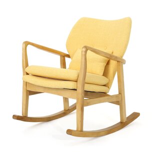 zoe tufted rocking chair