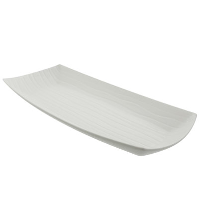 Whittier Embossed Platter Ten Strawberry Street