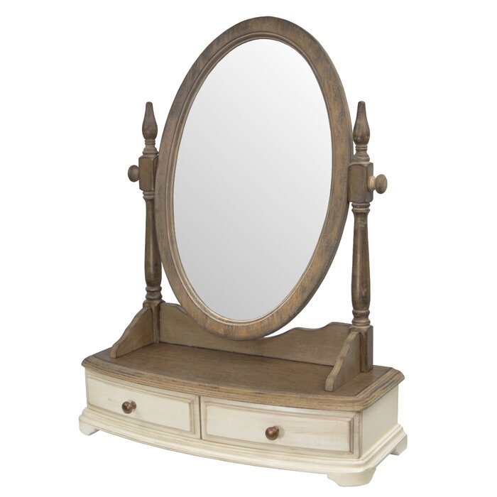 round dressing table mirror
