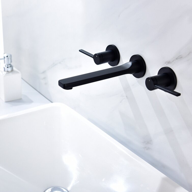 PROOX Wall Mounted Bathroom Faucet | Wayfair